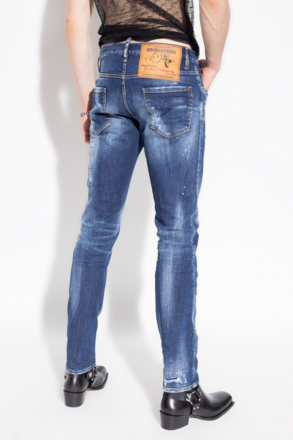 NEW Emporio Armani EA3071 5452 Mens Blue Rectangle
